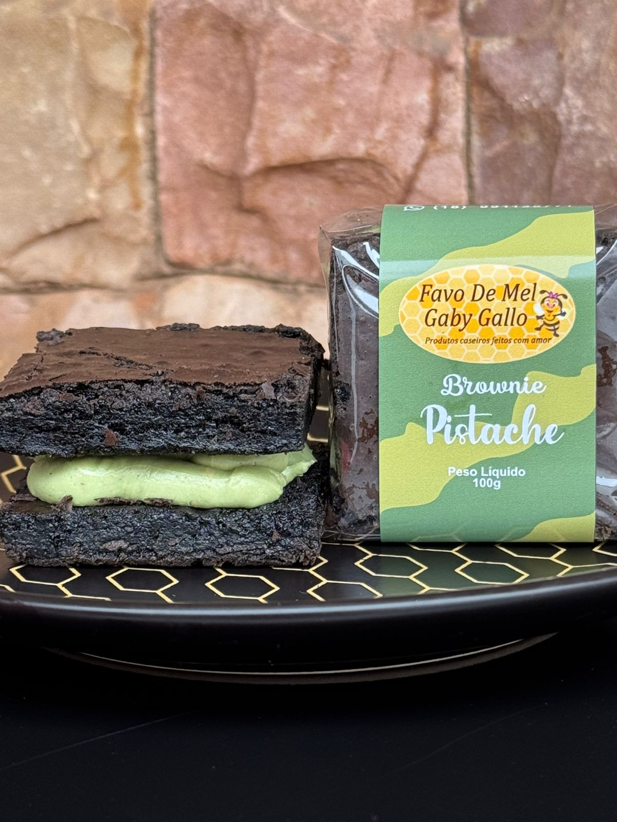 Brownie - Pistache