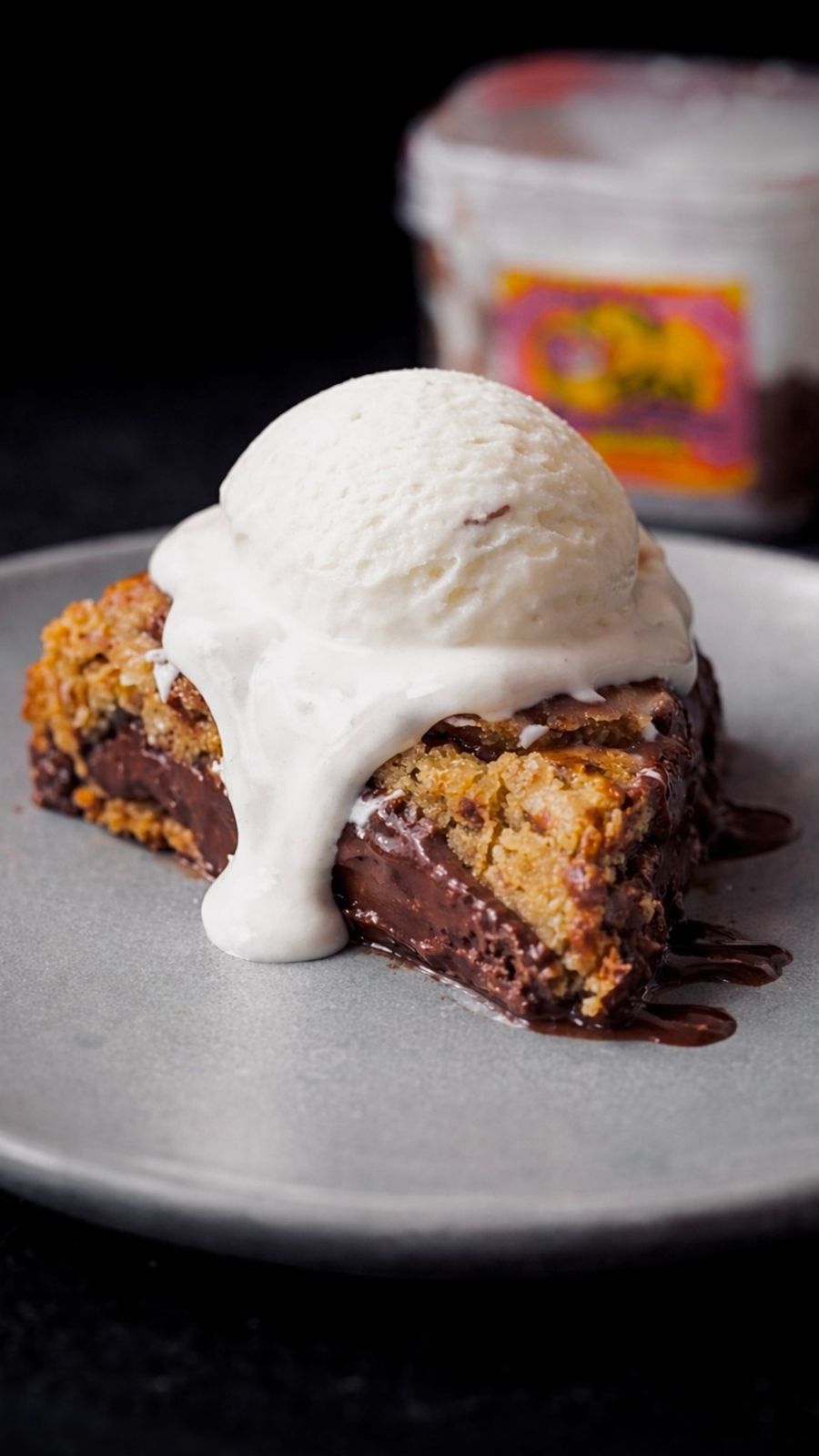 Combo Torta cookie Nutella + Sorvete