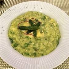 Risoto de Aspargos com Brie