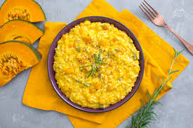 Risoto de Abóbora com Gorgonzola